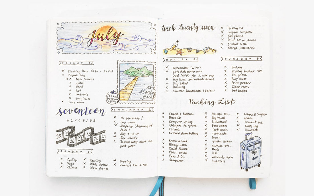 @bluelahe bullet journal